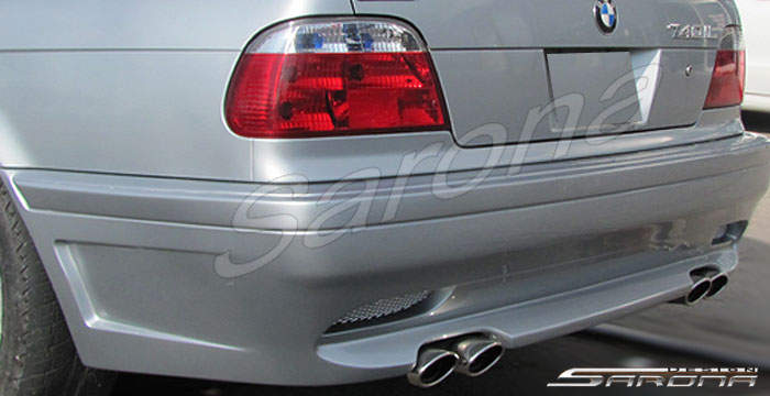 Custom BMW 7 Series  Sedan Rear Bumper (1995 - 2001) - $690.00 (Part #BM-020-RB)